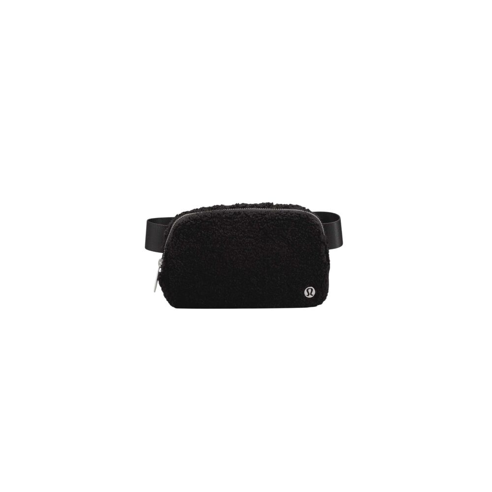 NWOT Lululemon Everywhere Fleece Black Belt Bag Fanny Pack Women's